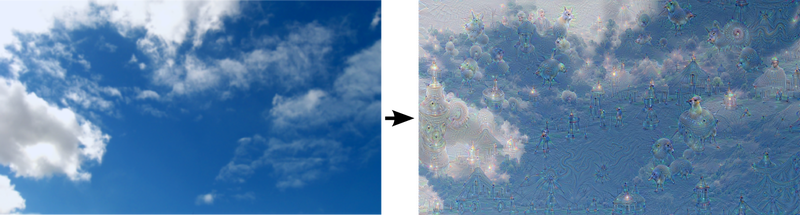Illustration for article titled Artificial Neural Networks Can Day Dream–Here's What They See